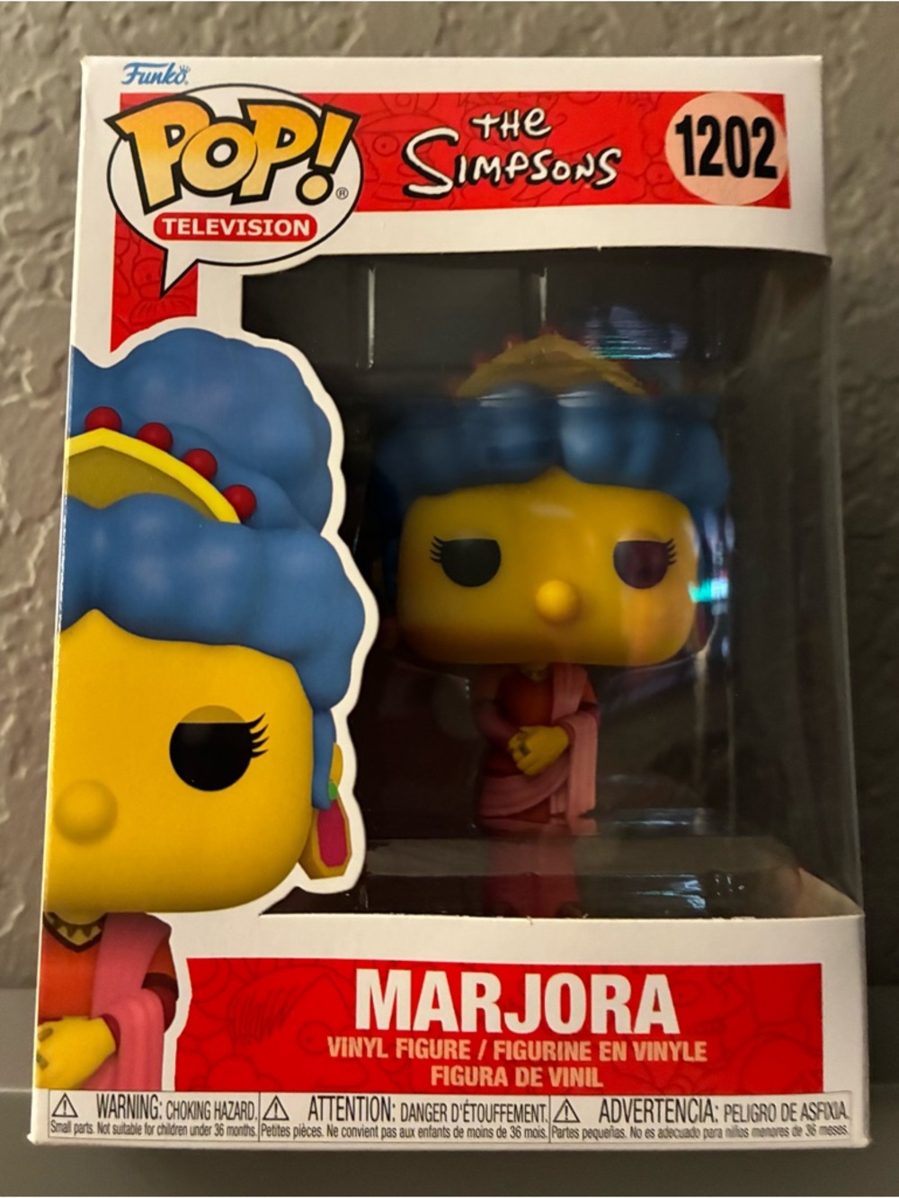 Funko Pop! “Marjora” Marge Simpson Vinyl Figure - brand new in box!